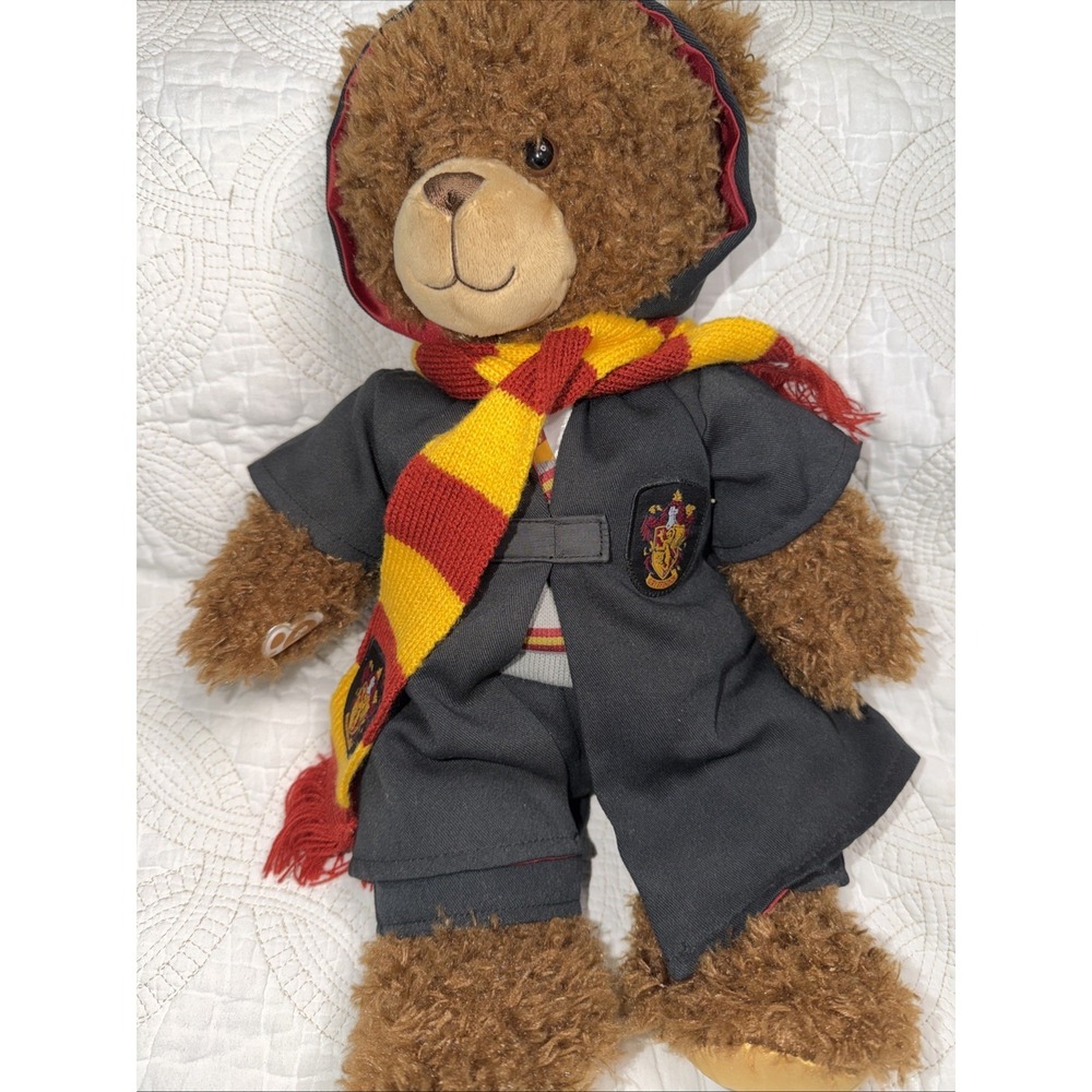 Build‎ A Bear Bundle Harry Potter Collection Gryffindor House Full Outfit